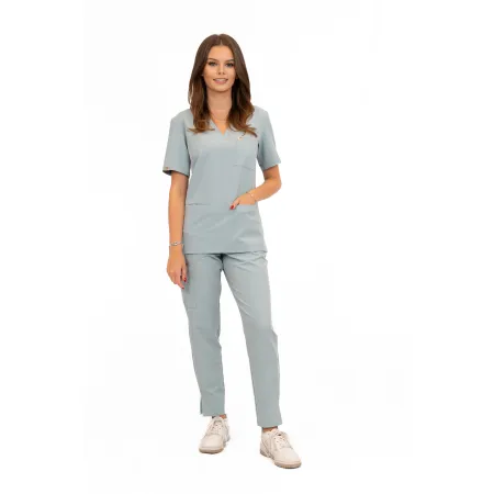 Bluzka medyczna SCRUBS MEDI TEDDY - NAVARETTE MISTY BLUE